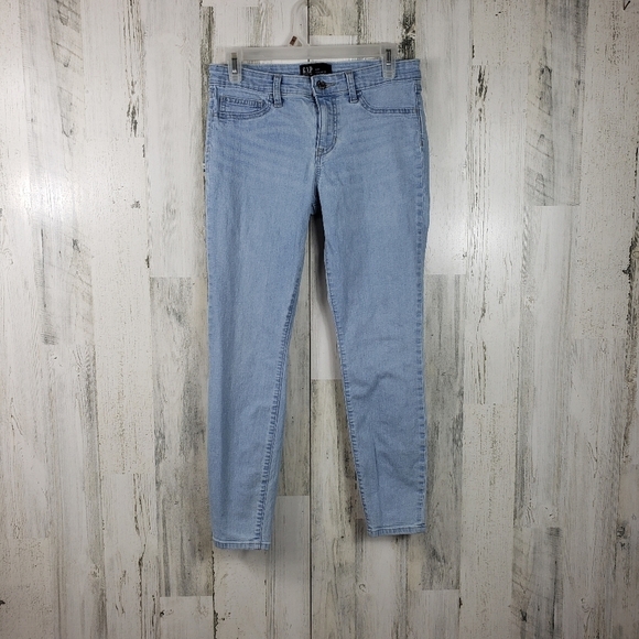 Gap denim favorite jegging light wash women's size 4/27 - Picture 1 of 11